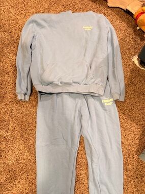 Comfort club white fox set